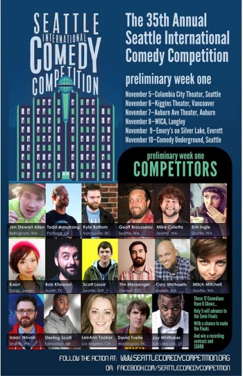 Seattle International Comedy Competition Week-1 poster